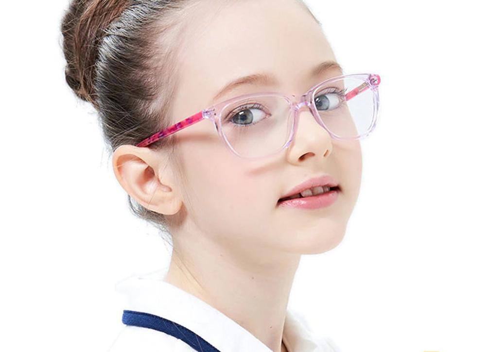 What kind of eyeglasses frame can be chosen for kids?