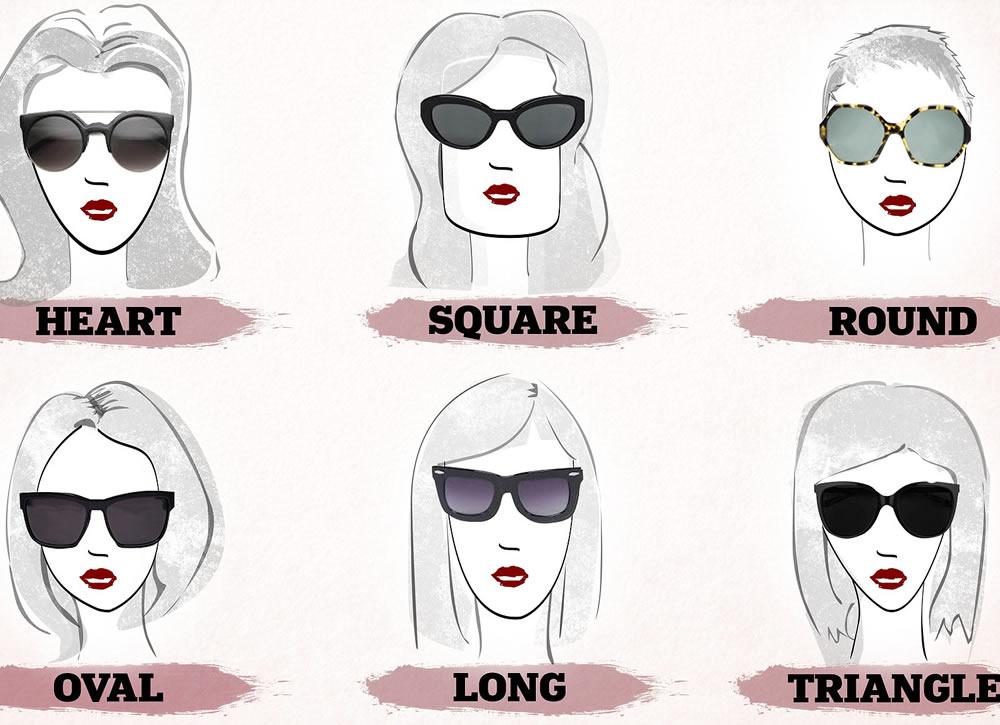 Which sunglasses suit my face