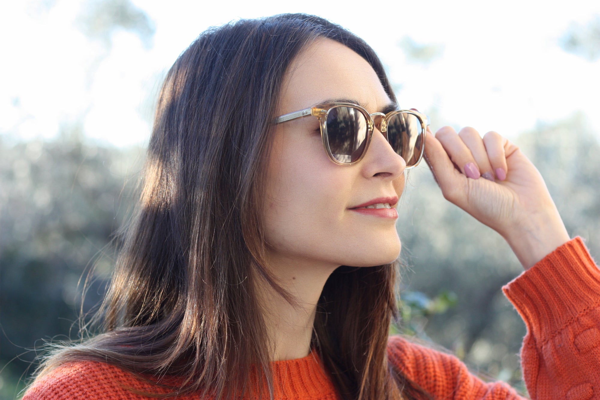 Polarized Women Sunglasses Round | KOALAEYE OPTICAL