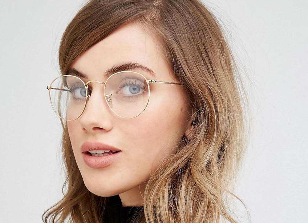 How about Ray Ban's clear glasses?