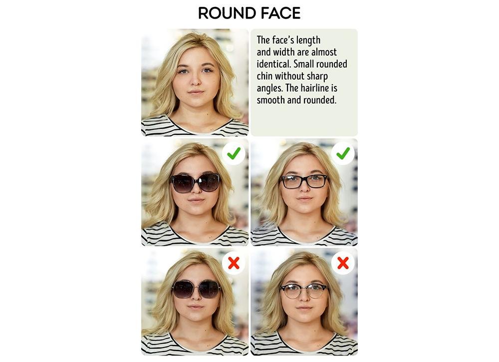 How to choose eyeglasses frames for different face shapes?