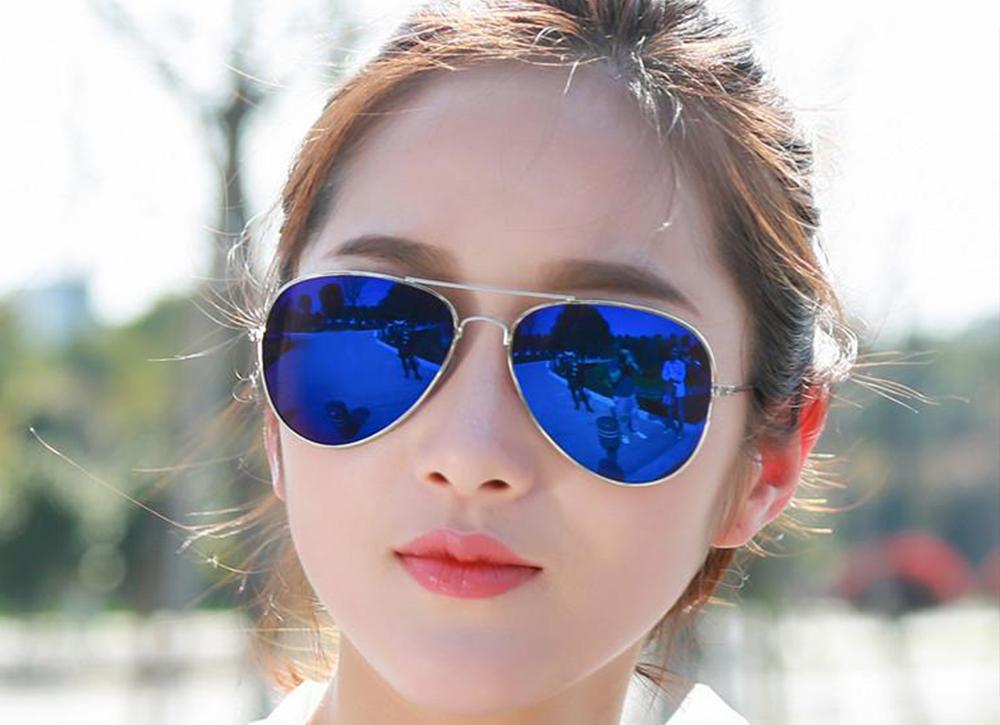 What are blue lens sunglasses for