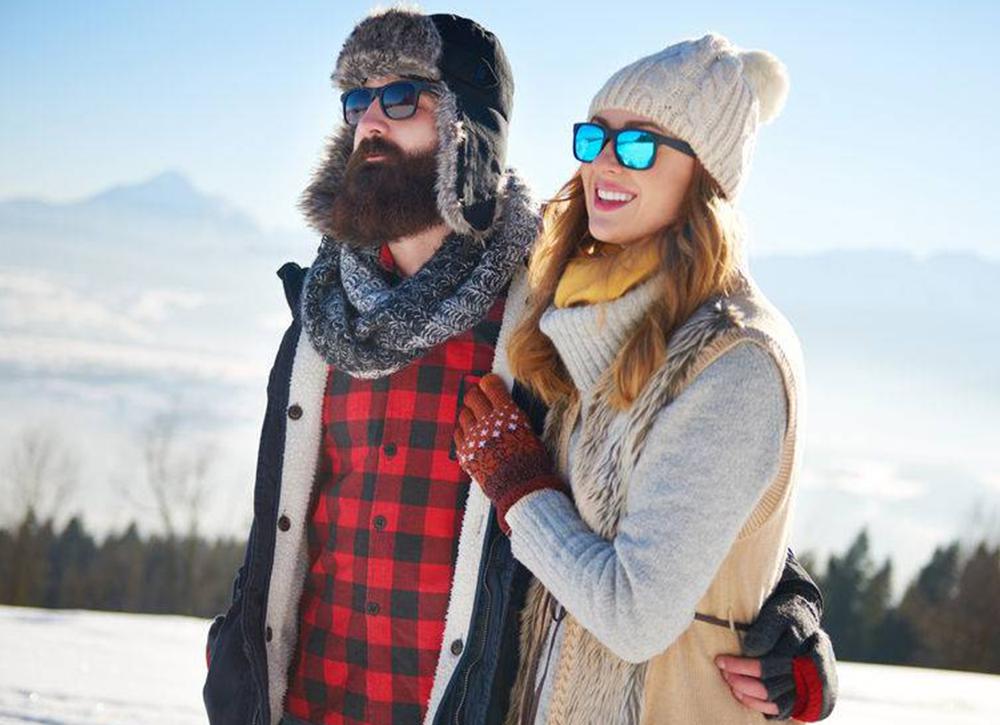 What are the pros and cons of wearing sunglasses during winter