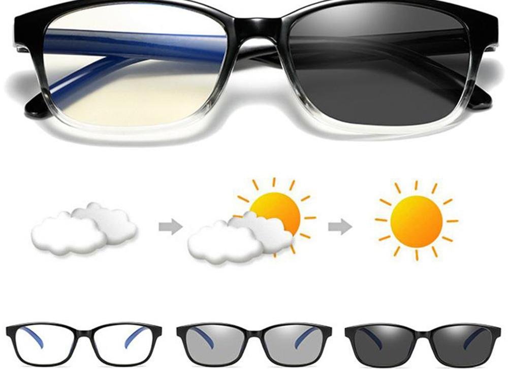 What is a photochromic lens?