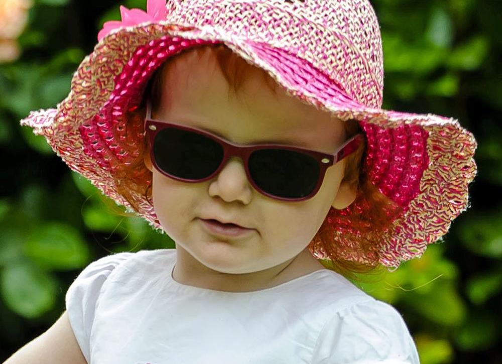 When can a child wear sunglasses?