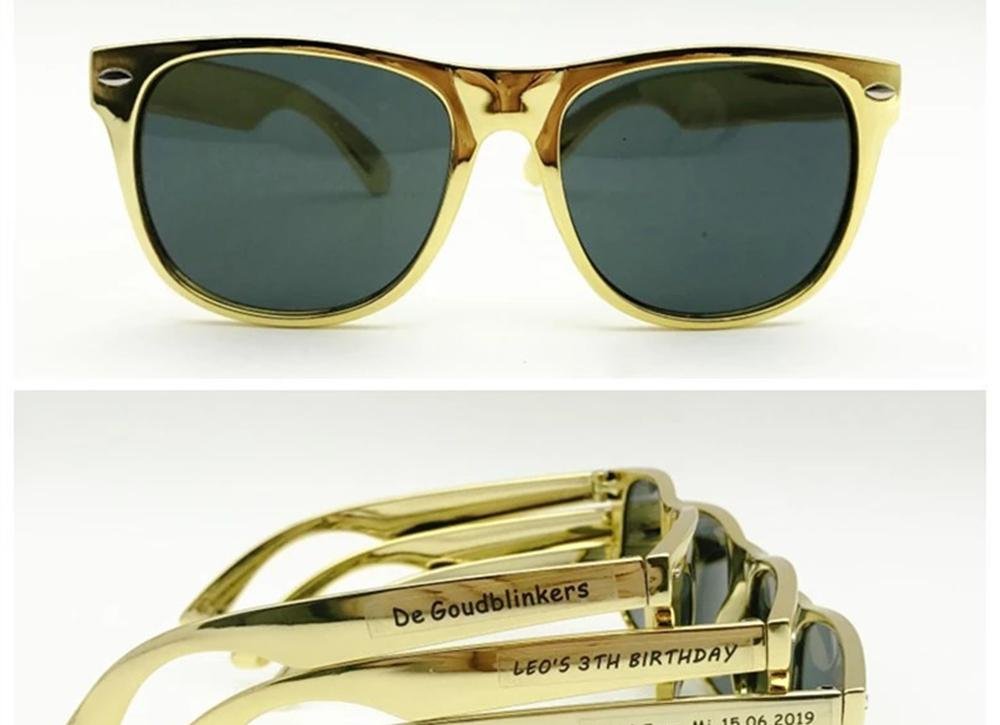 Where can I get cost-effective gold sunglasses?