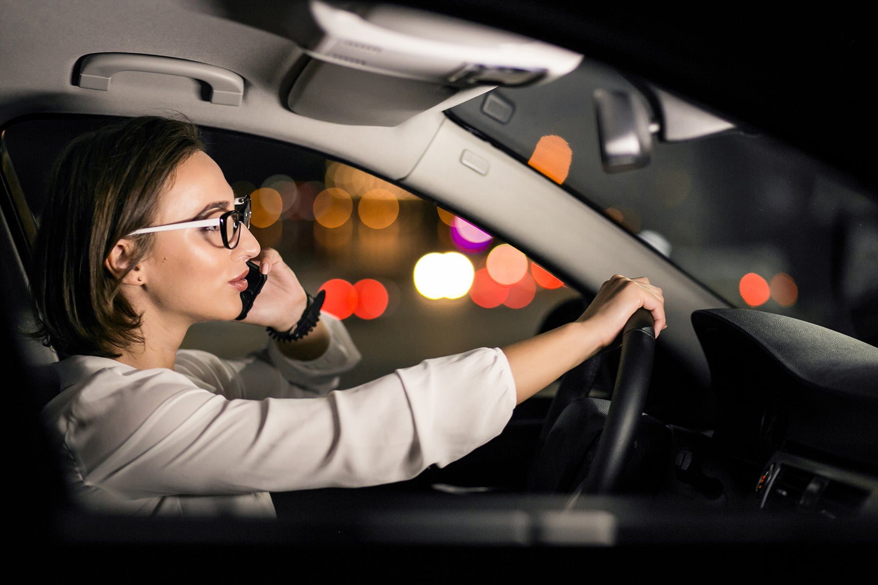 What are prescription night driving glasses?