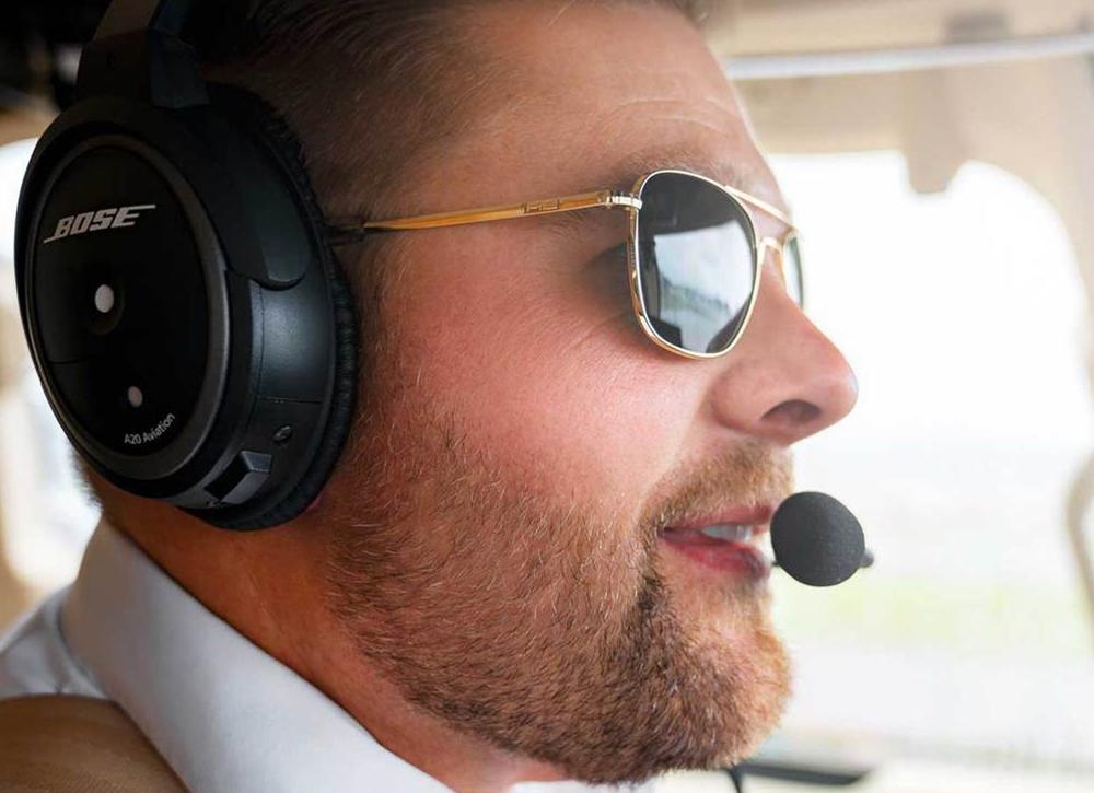 Why do pilots wear aviator sunglasses and not other sunglasses