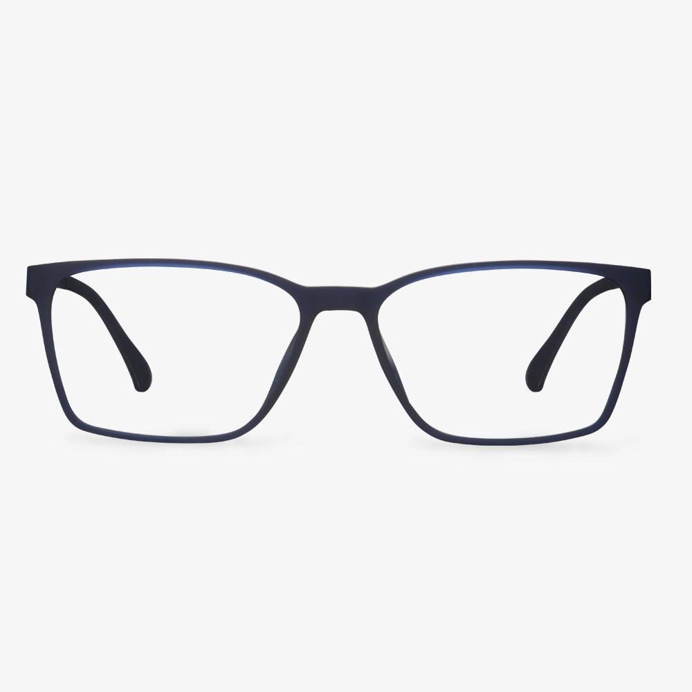 Rectangle Blue Frame Glasses - Nightingale | KoalaEye