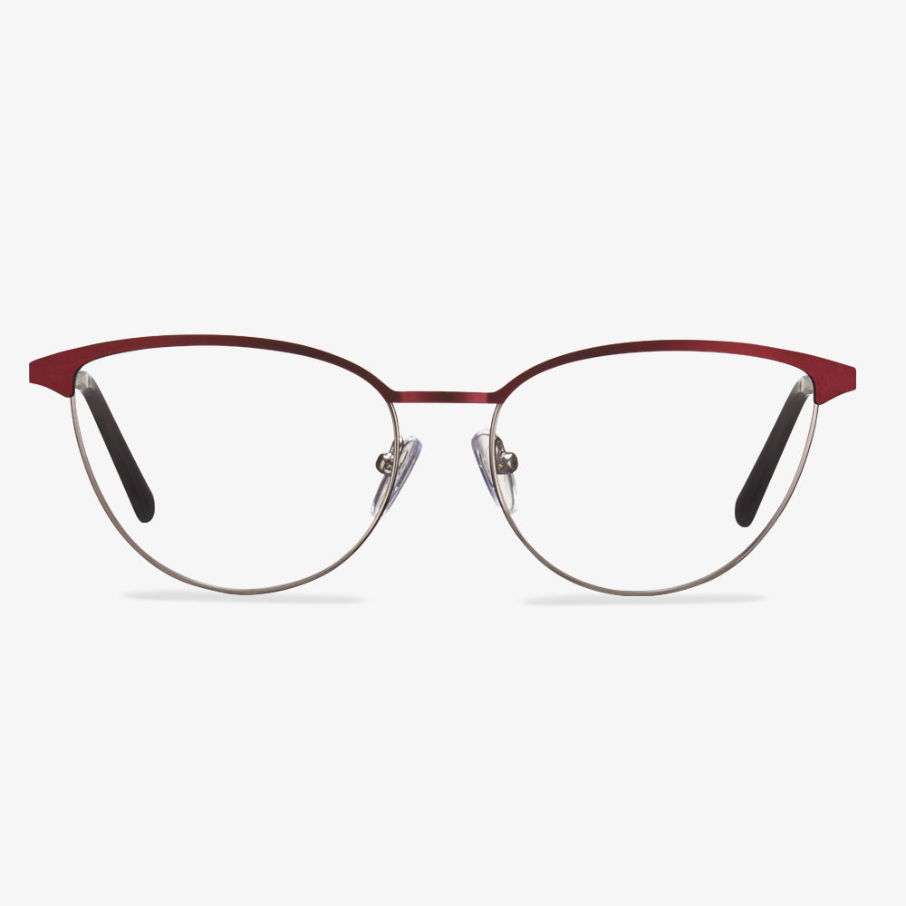 Red Cat-Eye Glasses Frames-Ellie  | KoalaEye