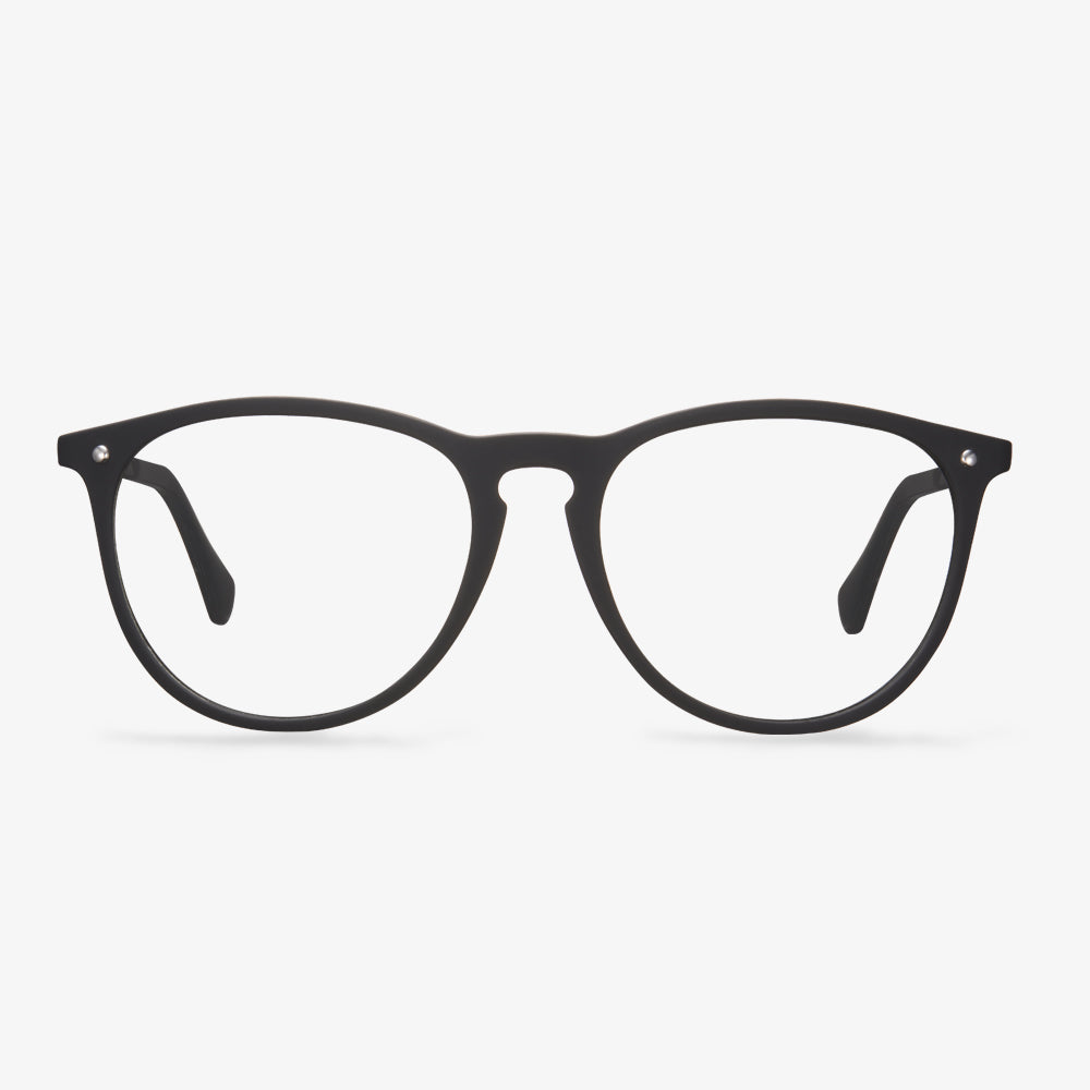 Matte Black Eyeglasses- Everylove | KoalaEye