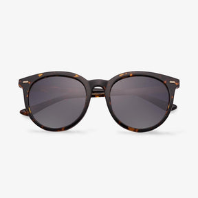 Tortoiseshell Acetate Round Frame Sunglasses  | KOALAEYE
