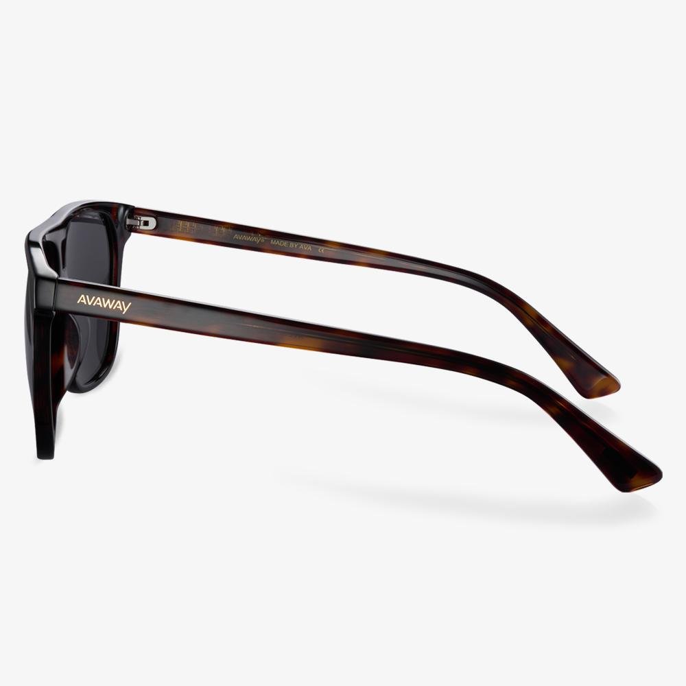 Tortoiseshell Rectangle Frame Sunglasses  | KOALAEYE
