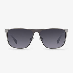 Black Rectangle Metal Sunglasses | KOALAEYE
