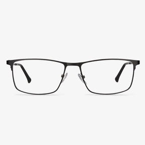 Black Rectangle Glasses - Lucien | KoalaEye