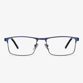 Blue Rectangle Glasses - Sampson | KoalaEye