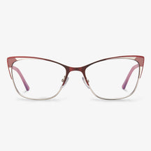 Red Cat-eye Frame Glasses - Erma | KoalaEye
