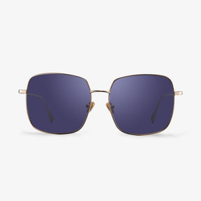 Gold Metal Square Sunglasses  | KOALAEYE