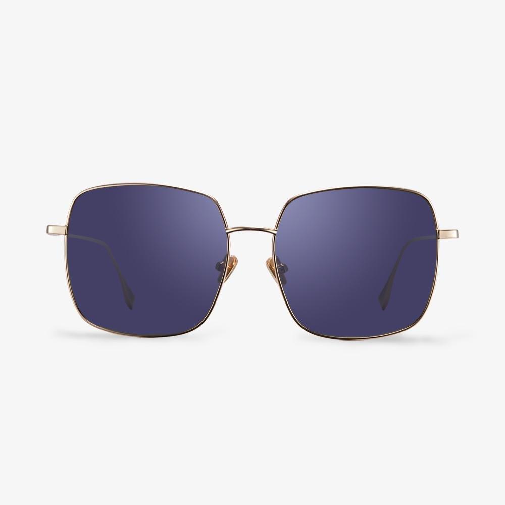 Oversized Square Metal Sunglasses  | KOALAEYE