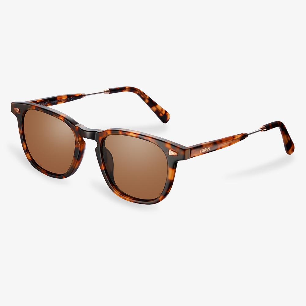 Tortoiseshell Frame Round Sunglasses  | KOALAEYE