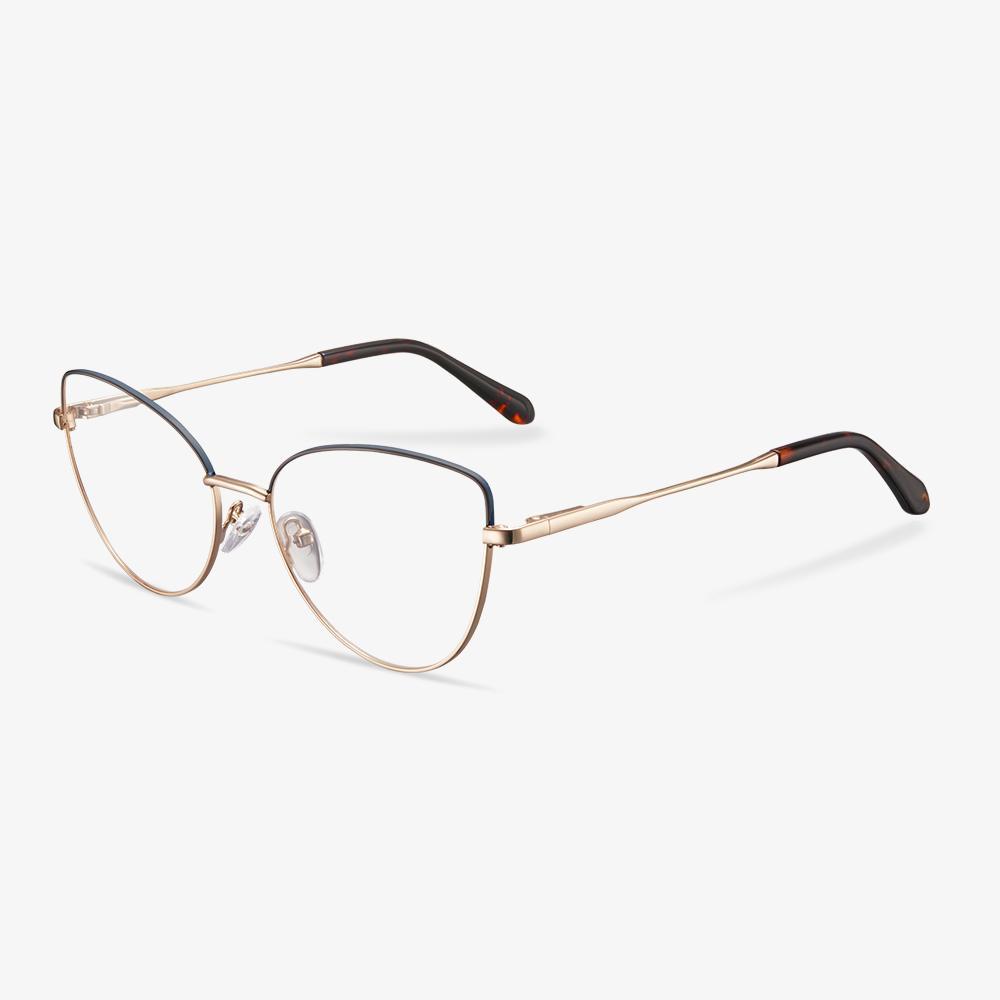 Cat Eye Glasses Frame | Rose Gold Cat Eye Glasses | KOALAEYE