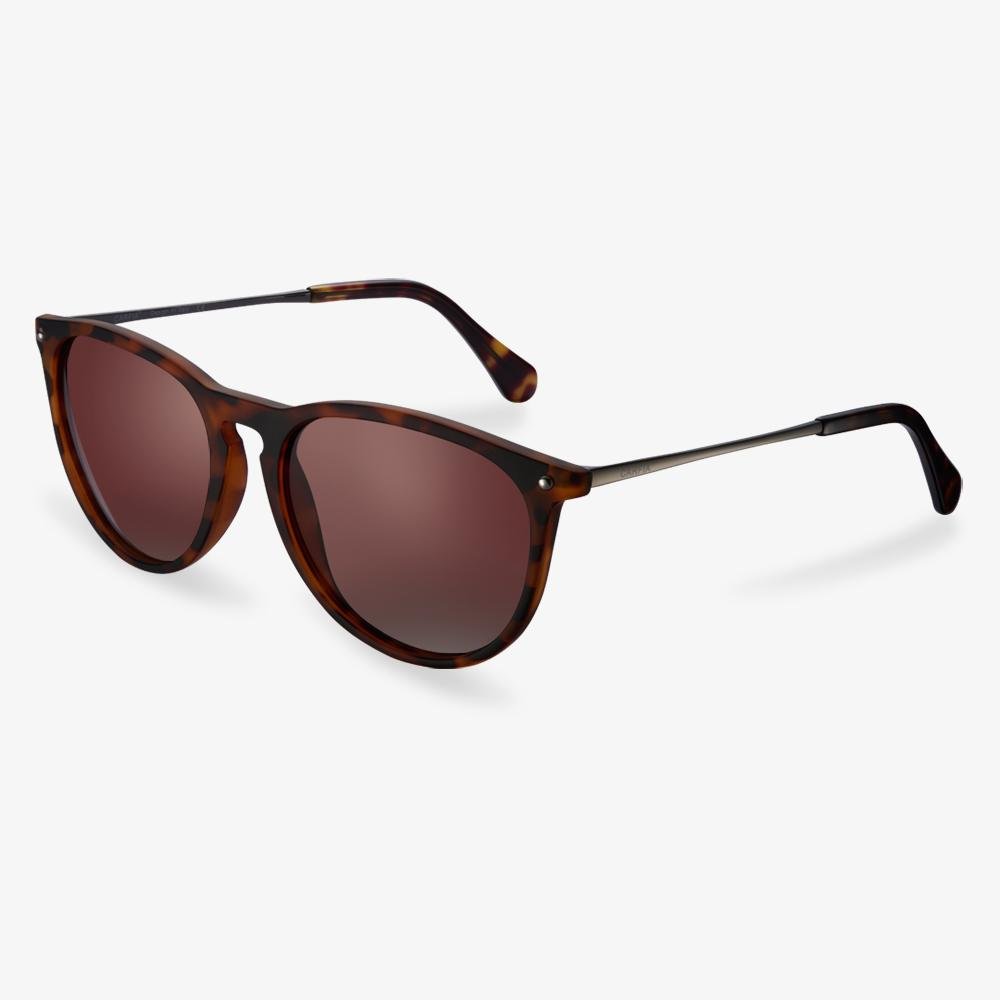 Tortoise Frame Metal Sunglasses  | KOALAEYE