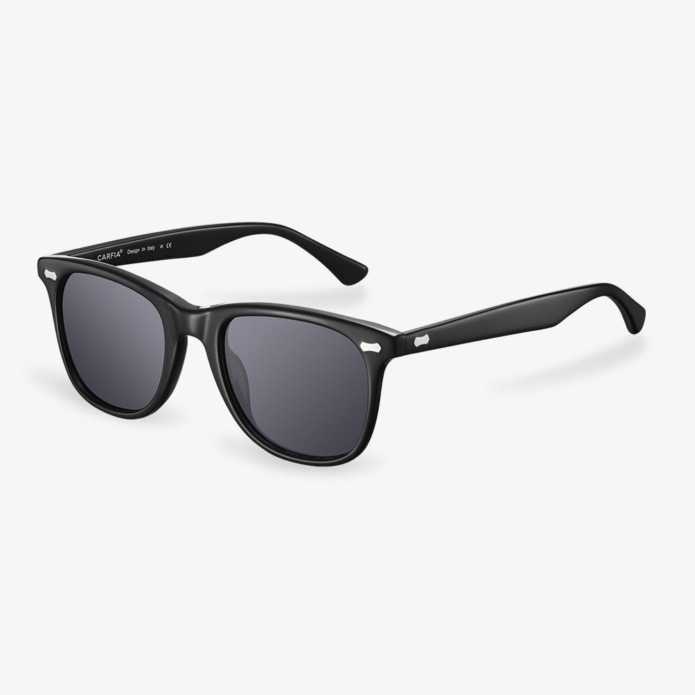 Alf Black Polarized Wayfarer Sunglasses S12B2198 @ ₹999