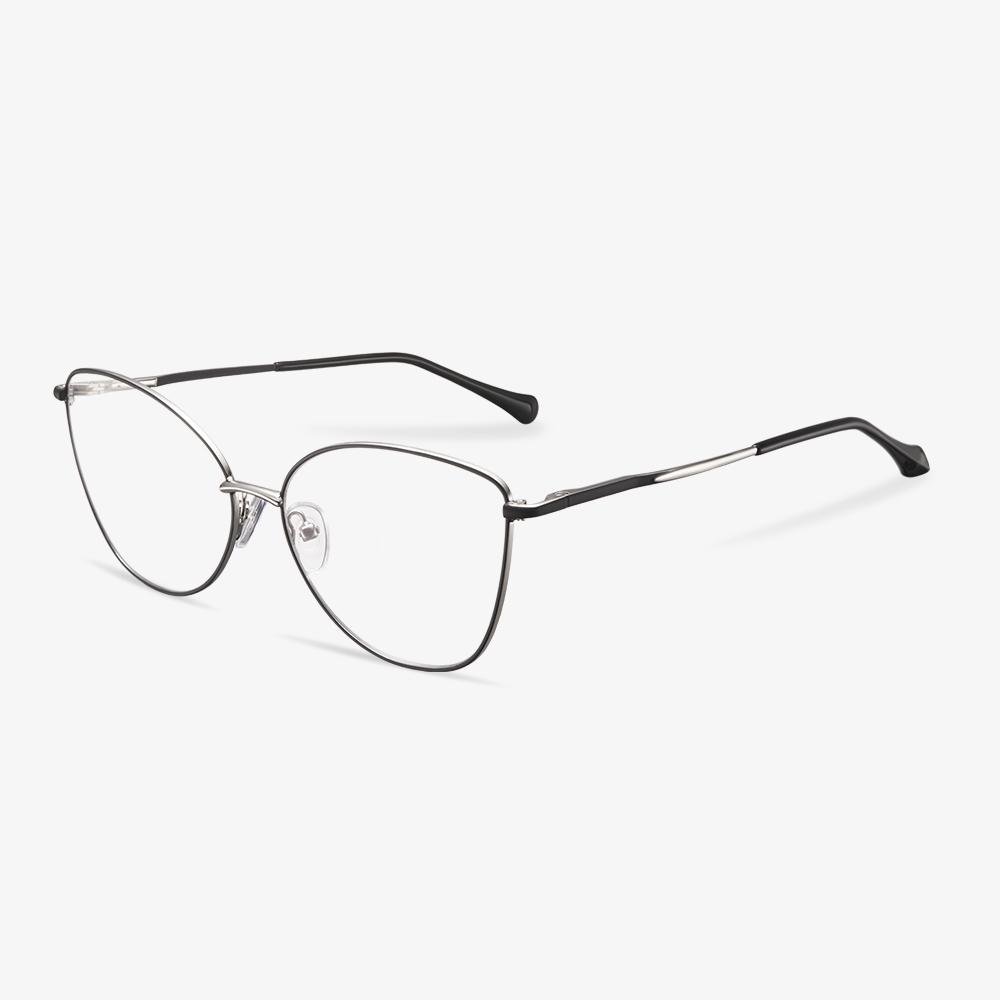 Classic Black Cat Eye Glasses - Adolph | KoalaEye