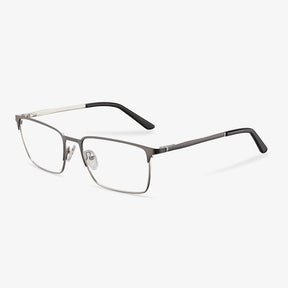 Gray Rectangle Glasses - Kent | KoalaEye