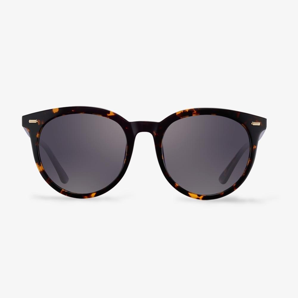 Green Acetate Round Frame Sunglasses | KOALAEYE