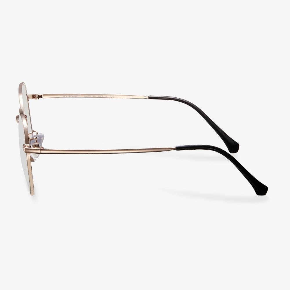 Black Geometric Frame Glasses - Time | KoalaEye