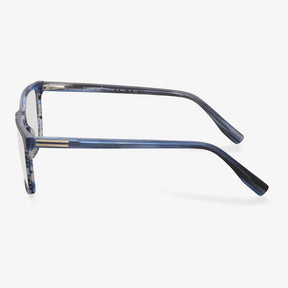 Blue Striped Glasses- Quennel | KoalaEye