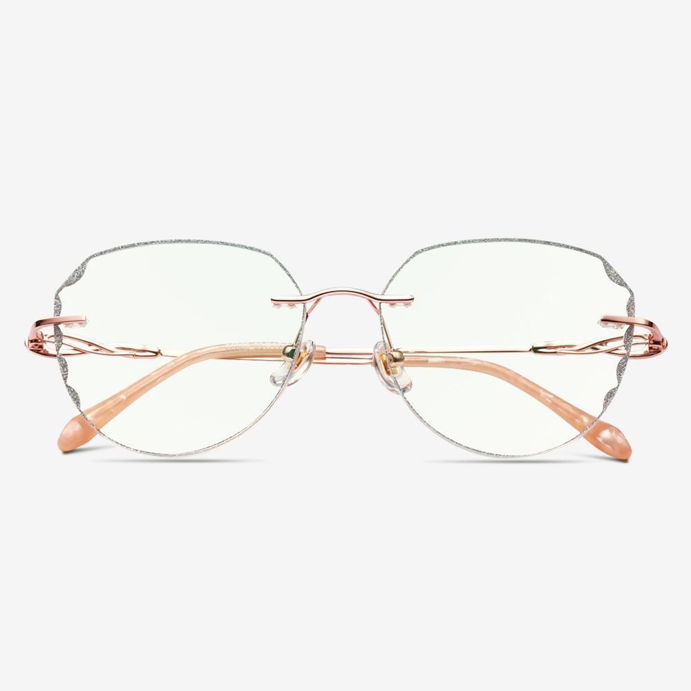 Designer Rimless Glasses Frames | KOALAEYE