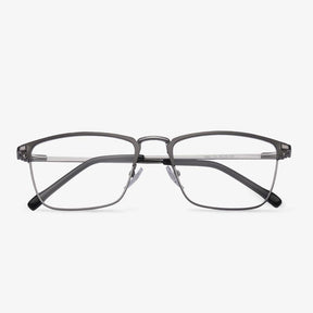 Gray Rectangle Glasses - Lambert | KoalaEye