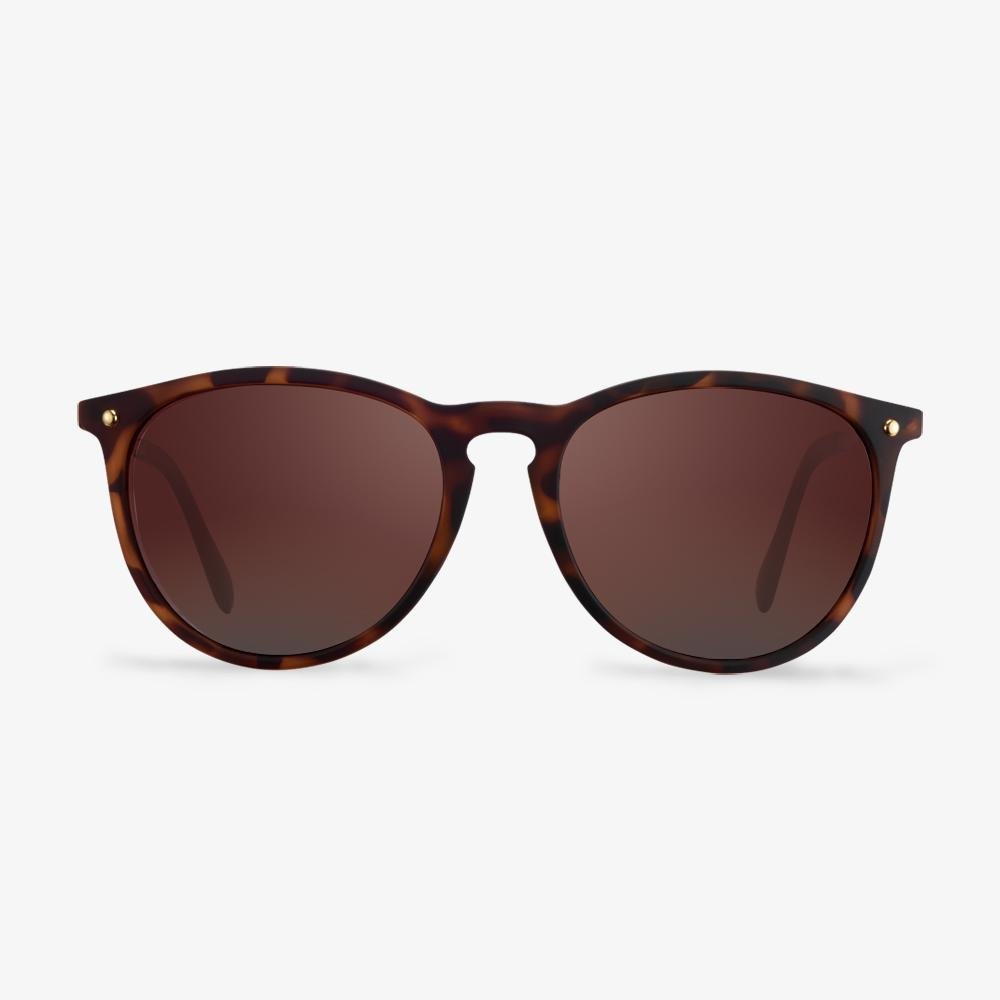 Black Frame Round Sunglasses | KOALAEYE