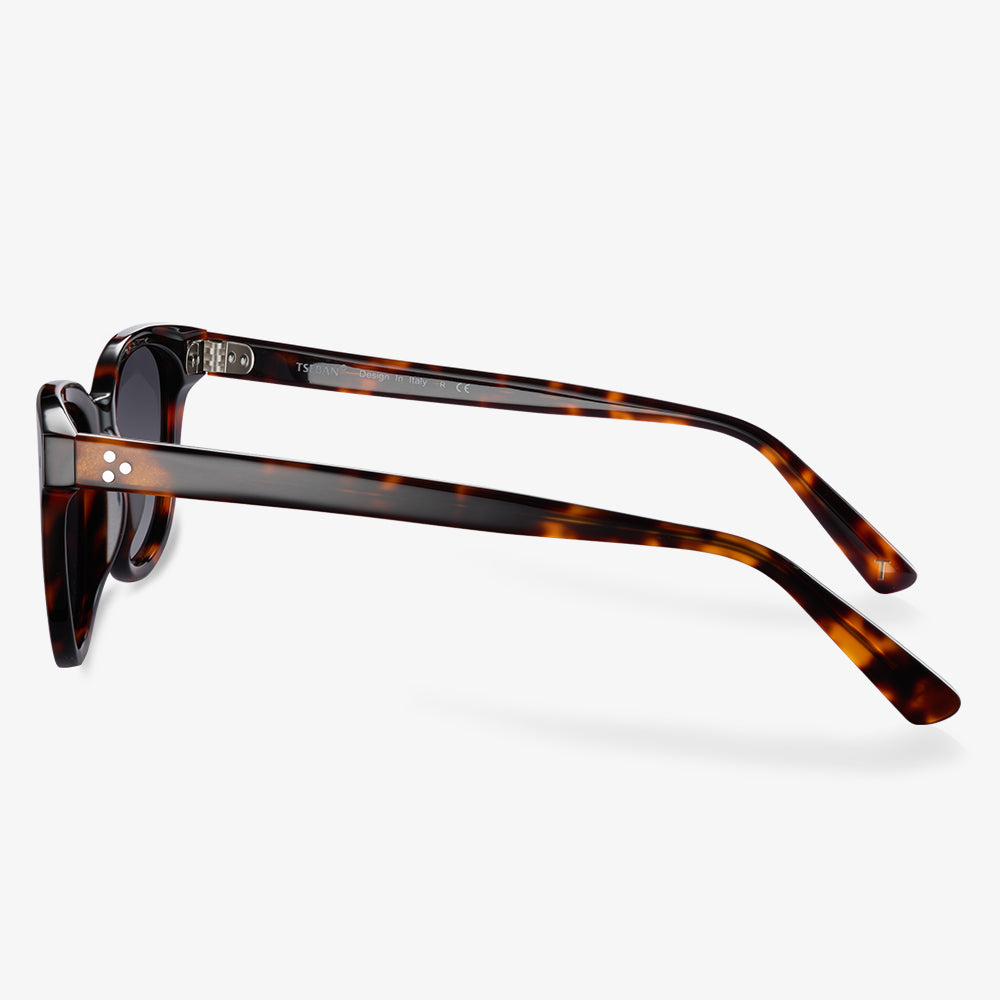 Tortoise Frame Round Frame Sunglasses | KOALAEYE