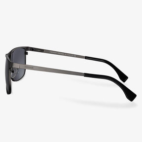 Bronze Metal Rectangle Frame Sunglasses  | KOALAEYE