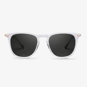 Clear Frame Round Acetate Sunglasses | KOALAEYE