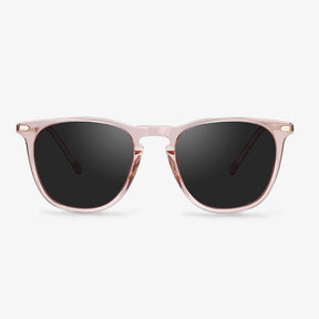 Pink Frame Round Acetate Sunglasses | KOALAEYE